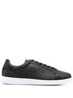 Calvin Klein baskets en cuir - Noir