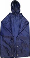 Highlander Poncho met capuchon - Navy