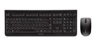 CHERRY DW 3000 toetsenbord Inclusief muis Universeel RF Draadloos AZERTY Belgisch Zwart