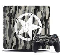 Muurstickers ornament PS4 camouflage print - thumbnail