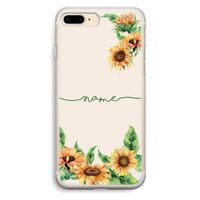 Zonnebloemen: iPhone 7 Plus Transparant Hoesje