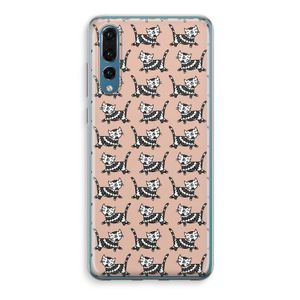 Zwarte poes: Huawei P20 Pro Transparant Hoesje