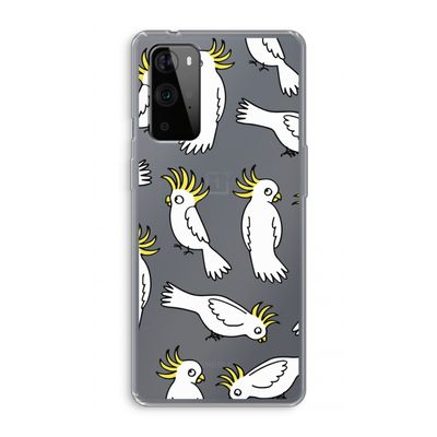 Papegaai: OnePlus 9 Pro Transparant Hoesje