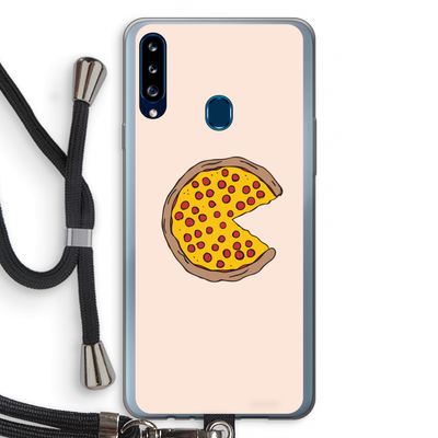 You Complete Me #2: Samsung Galaxy A20s Transparant Hoesje met koord