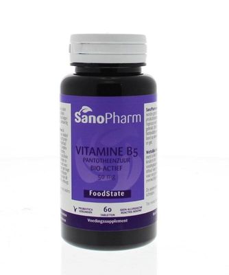 Vitamine B5 pantotheenzuur 100mg