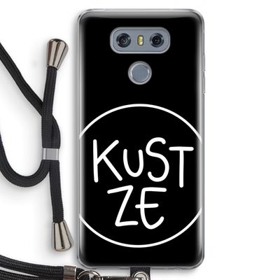 KUST ZE: LG G6 Transparant Hoesje met koord