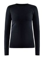 Craft 1911168 Core Dry Active Comfort Ls Wmn - Black/box - M - thumbnail