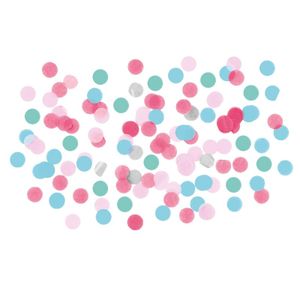 Confetti mix roze/blauw/groen 15 gram