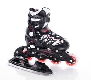 Tempish CLIPS DUO Kinder Ijshockeyschaatsen/skeelers Zwart - 33-36