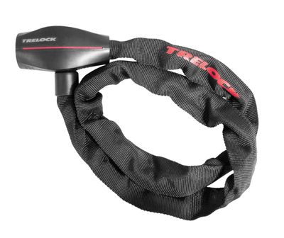 Trelock bc 260 - licht en flexibel kettingslot (85cm/5mm) - zwart