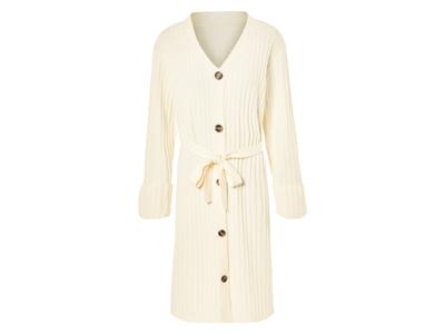 esmara Gebreid dames vest (M (40/42), Wit)