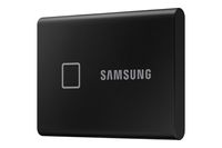 Samsung MU-PC2T0K, T7 Touch, 2000 GB, USB Type-C, 3.2 Gen 2 (3.1 Gen 2), 1050 MB/s, Wachtwoordbeveiliging, Zwart - thumbnail