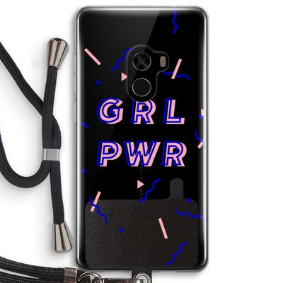 GRL PWR: Xiaomi Mi Mix 2 Transparant Hoesje met koord