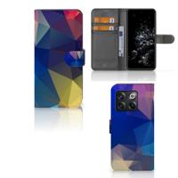 OnePlus 10T | Book Case | Polygon Dark