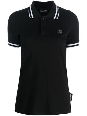 Plein Sport polo à manches courtes - Noir