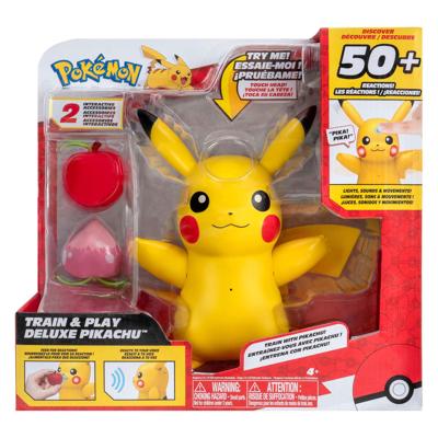 Jazwares Pokémon - deluxe train & play pikachu speelset