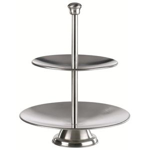 Excellent Houseware Etagere 2 Laags Rvs