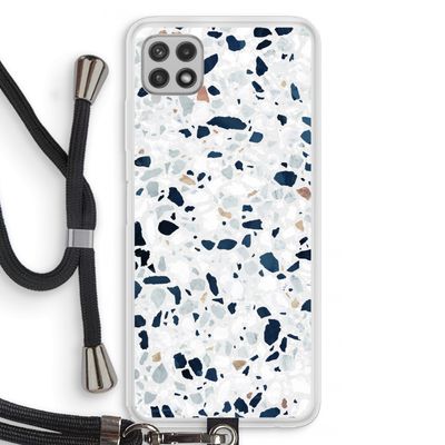 Terrazzo N°1: Samsung Galaxy A22 4G Transparant Hoesje met koord
