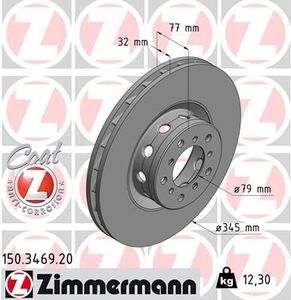 Remschijf COAT Z 150346920