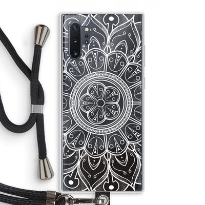 Roses Are Red: Samsung Galaxy Note 10 Plus Transparant Hoesje met koord