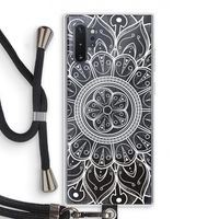 Roses Are Red: Samsung Galaxy Note 10 Plus Transparant Hoesje met koord
