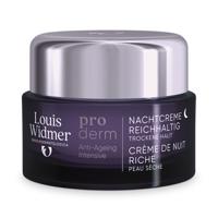 Louis Widmer Proderm Nachtcrème Rijke Textuur ZP 50ml