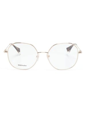 GIGI STUDIOS lunettes de vue Nice à monture ronde - Or