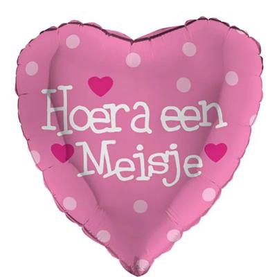 'Ballon hoera een meisje' kopen? | FOR YOU GIFTS