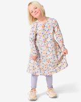 HEMA Kinderjurk Bloemen Gebroken Wit (gebroken wit)
