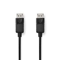 Nedis DisplayPort-Kabel | DisplayPort Male | DisplayPort Male | 3 m | 1 stuks - CCGB37014BK30 CCGB37014BK30 Nedis DisplayPort-Kabel | DisplayPort Male | DisplayPort Male | 3 m | 1 stuks - CCGB37014BK30 CCGB37014BK30