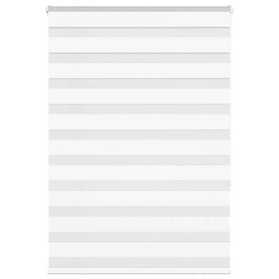 Zebra rolgordijn 115x150 cm stofbreedte 110,9cm polyester wit