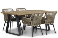 Lifestyle Advance/Palta 180 cm dining tuinset 5-delig - thumbnail