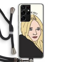 Ashley: Samsung Galaxy S21 Ultra Transparant Hoesje met koord
