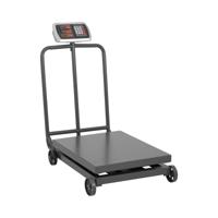 Platformweegschaal - 600 kg / 0,1 kg - 60 x 50 cm - oprolbaar - LED