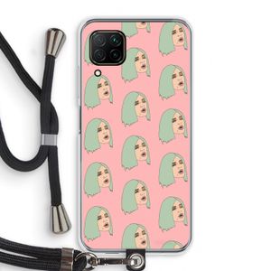 King Kylie: Huawei P40 Lite Transparant Hoesje met koord