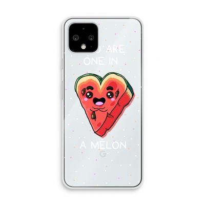 One In A Melon: Pixel 4 Transparant Hoesje