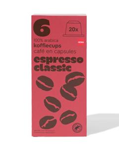 HEMA Koffiecups Espresso Classic - 20 Stuks