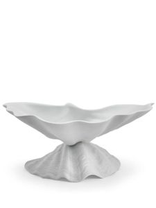 L'Objet grand bol Neptune en porcelaine (34 cm) - Blanc