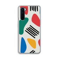 Illustratieve pop 1: OnePlus Nord Transparant Hoesje Illustratieve pop 1: OnePlus Nord Transparant Hoesje