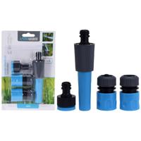 Basic Tuinsproeier set 4-delig blauw/zwart