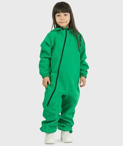 Waterproof Softshell Overall Comfy Gräsgrön Jumpsuit