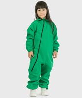 Waterproof Softshell Overall Comfy Gräsgrön Jumpsuit - thumbnail