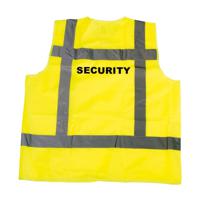 RWS veiligheidsvest security geel - RWS veiligheidsvest security geel