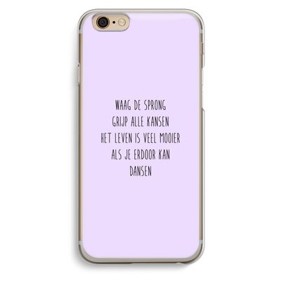 Sprong: iPhone 6 / 6S Transparant Hoesje
