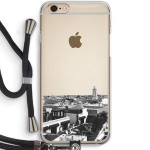 Marrakech Skyline : iPhone 6 / 6S Transparant Hoesje met koord