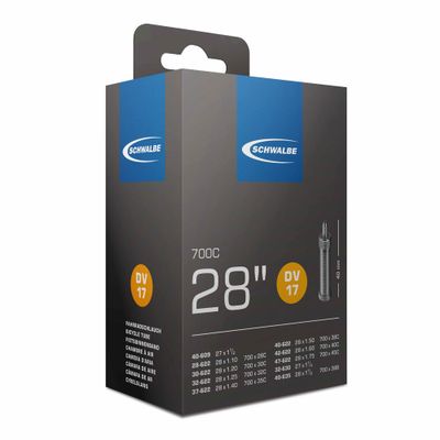 Schwalbe binnenband dv17 28 inch 37/47-622 dv 40 mm