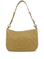 CHANEL Pre-Owned sac porté épaule à matelassage losanges (2005) - Jaune - thumbnail