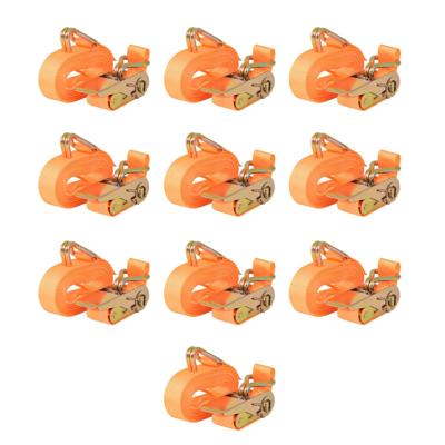 Spanbanden 0,4 ton 6mx25mm oranje 10 st