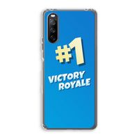 Victory Royale: Sony Xperia 10 III Transparant Hoesje