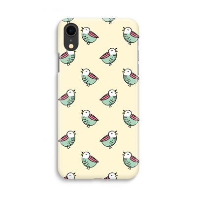Vogeltjes: iPhone XR Volledig Geprint Hoesje